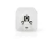 Nedis SmartLife Slimme Stekker Wi-Fi IP21 Wit