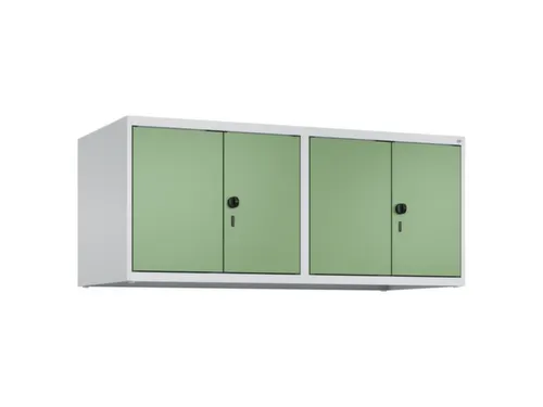 opzetkast,v. locker voor scheiding van kleding,4vak.,vak B 300mm