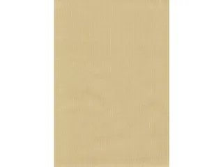 Inpakrol kraftpapier 500x70cm bruin gestreept, 60 grams. - 2