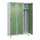 locker voor scheiding van kleding,HxBxD 1950x1200x500mm,3vak