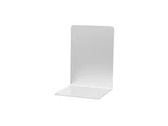 Boekensteun MAUL aluminium 16x15x21cm set 2 zilver
