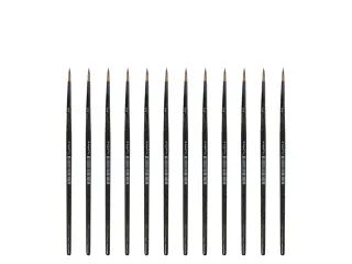 Penseel Kangaro Serie 340 rond Nr. 4 synthetisch doos 12 stuks - 1