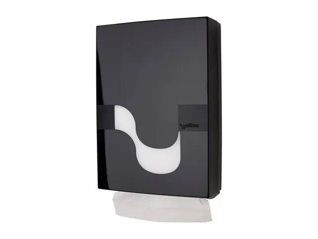 Handdoek dispenser Celtex Slim zwart