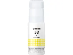 Bouteille d'encre jaune  GI-53Y