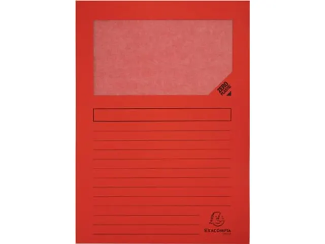 L-map Forever voor A4 25 stuks rood