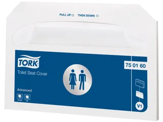Tork 750160 Advanced Toilet Seat Cover 1-laags Wit 20x250 stuks - 1