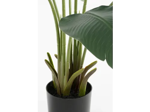Kunstplant Mica Bananen boom in plastic pot 180x30cm