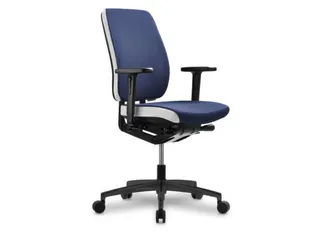 Grammer Office Bureaustoel GLOBELINE-COMFORT Blauw Wit - 1