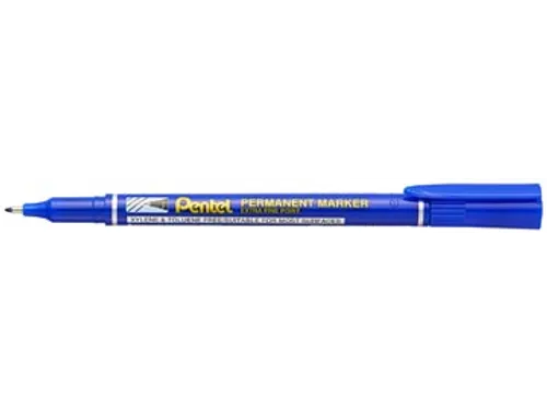 Pentel NF450-C Permanente marker Extra Fijne punt 1,2mm Blauw