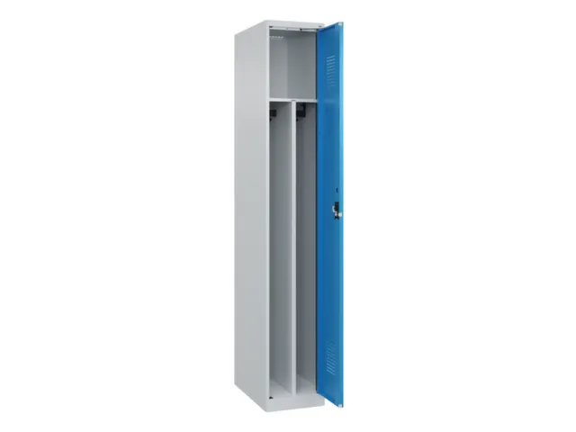 locker voor scheiding van kleding,HxBxD 1850x300x500mm,1vak