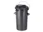 Poubelle d'appoint 50L Gris foncé