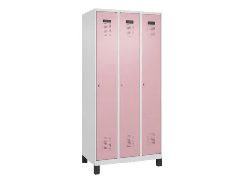 locker,HxBxD 1950x900x500mm,3vak,vak B 300mm,cil.-slot,voeten
