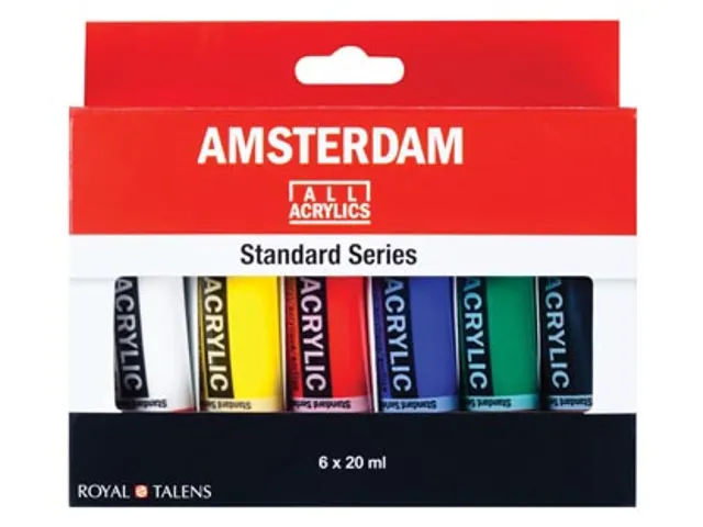 Acrylverf Tube Van 20 Ml, Etui Van 6 Tubes