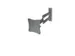Support mural pour écran 10-27 inch Neomounts FPMA-W830 argent