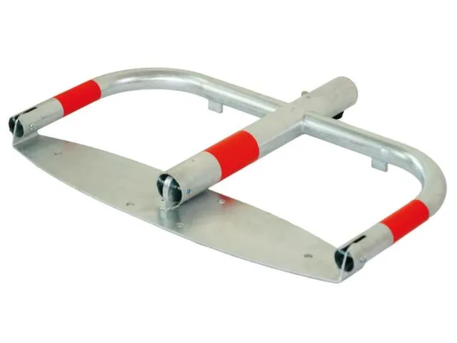 flexibele parkeerbeugel,HxBxD 520x770x150mm,staal,grijs