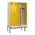 PBM-locker met bank,HxBxD 2120x1200x815mm,4vak,vak B 300mm