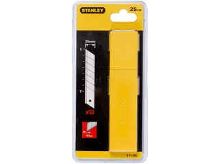 Afbreekmesjes Stanley 25mm 10 stuks - 2