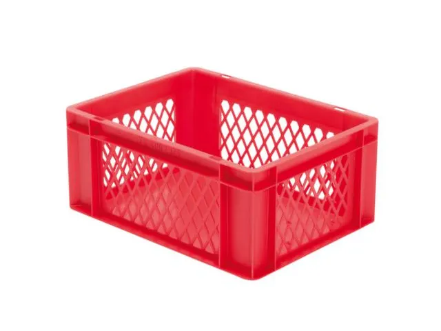 Euronorm-Stapelbak 15l H X L X B 175x400x300mm Rood