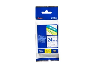 Labeltape Brother P-touch TZe-253 standaard 24mm blauw op wit - 4
