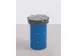 trechter,v. 200l vat,HxØ 190x690mm,m. zeef,deksel