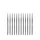 Penseel Kangaro Serie 341 plat Nr. 0 synthetisch doos 12 stuks