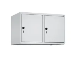 opzetkast,v. locker,2vak.,vak B 400mm,HxBxD 500x800x500mm,vleugeldeur