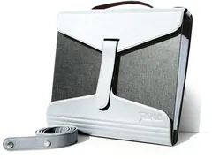 Mappendrager, Wit Leder