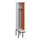 locker met bank,voor scheiding van kleding,HxBxD 2120x300x815mm,1vak