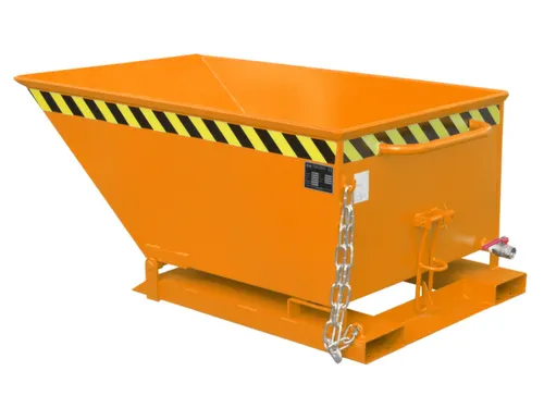 Kiepbak voor spaanders,HxLxB 610x1390x840mm,0,4m³,draagverm. 300kg