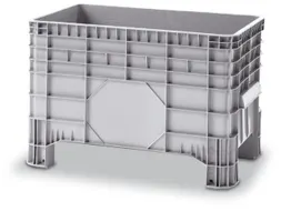 Maxi-Container 285 liter 670x640x1040mm Pe Gesloten Grijs