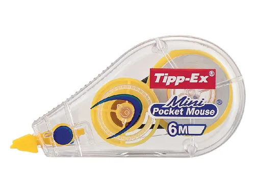Correctietape Tipp-Ex mini pocket mouse 5mmx6m display à 30 +10 grati