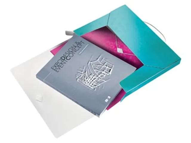 WOW elastobox ft A4, ijsblauw