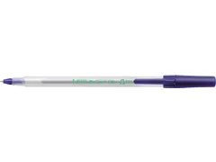 Balpen Bic ecolutions round stic medium blauw