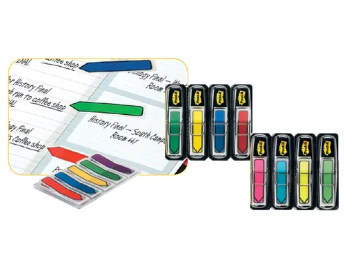 Indextabs Post-it 684 11.9x43.1mm pijl assorti 96 tabs