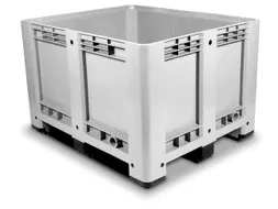 Maxi-Container 470 liter 780x800x1200mm Pe Gesloten Grijs