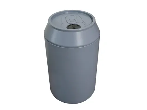 Afvalbak Vepa Bins CANman 145 Liter Grijs