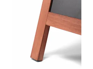 Krijtstoepbord 55x85cm Lichtbruin - 3