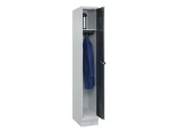locker,HxBxD 1950x300x500mm,1vak,vak B 300mm,draaigrendel,sokkel