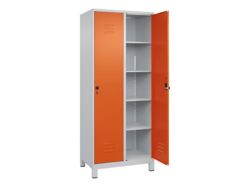wasgoedverdeelkast,HxBxD 1950x800x500mm,vak B 400mm,draaigrendel