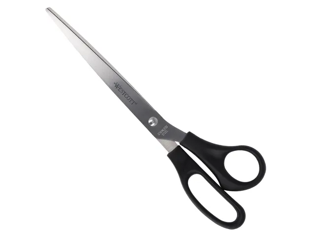 Kantoorschaar Westcott 260mm met kunststof grip rvs