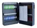 Armoire à clés Pavo serrure chiffres 36 crochets 300x240x80mm Gris