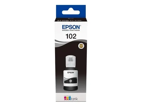 Navulinkt Epson Ecotank 102 T03R1 Zwart C13T03R140