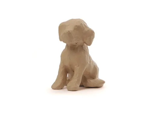 Figuur Décopatch hond 15x13x18cm