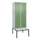 locker met bank,HxBxD 2120x800x815mm,2vak,vak B 400mm,cil.-slot