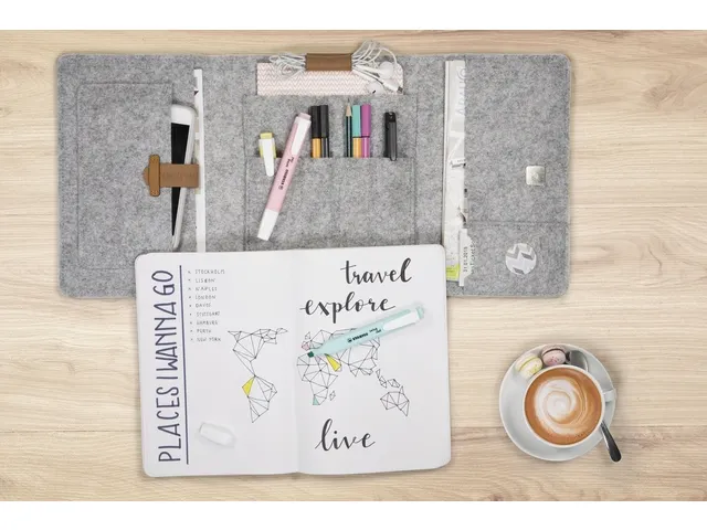 Markeerstift STABILO Swing cool 275/4 pastel assorti etui à 4 stuks