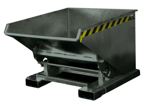 Kiepbak Hxbxd 835x770x1260mm 0.30m³ Afrolmechaniek Gelakt Ral7005