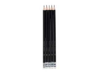 Potlood Bruynzeel Teens HB gumtip blister à 5 stuks - 3