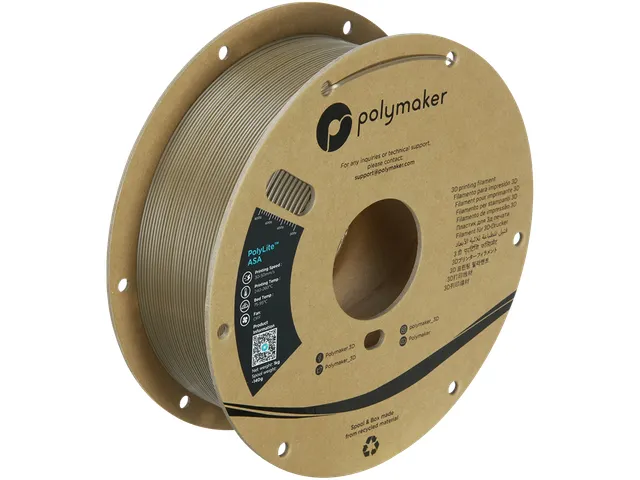 PolyLite ASA 1,75mm Olijf bruin 1kg