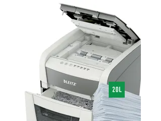 Papiervernietiger Leitz IQ Auto+ Small Office 50X P4 snippers 4x28mm - 18