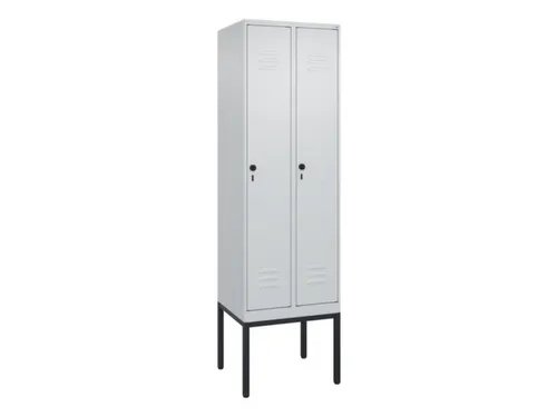 locker voor scheiding van kleding,HxBxD 2120x600x500mm,2vak